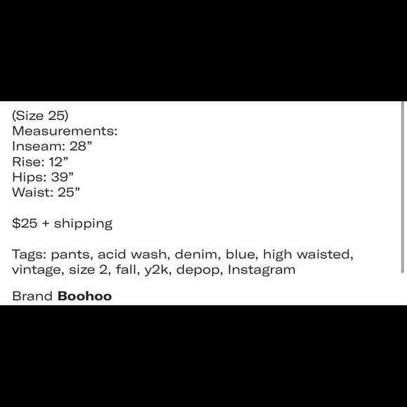 BooHoo high waisted straight leg jeans - Picture 4 of 4